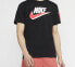 Фото #3 товара Nike Sportswear 圆领运动休闲短袖T恤 男款 黑色 / Футболка Nike Sportswear T CW0385-010