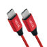 LogiLink CU0156 - 1 m - USB C - USB C - USB 2.0 - Red