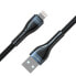 Фото #1 товара 4smarts 540430 - 1 m - Lightning - USB A - Male - Male - Black - Grey