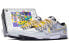 【定制球鞋】 Nike Dunk Low 特殊鞋盒 不蕉不躁 香蕉 像素 简约 低帮 板鞋 GS 蓝灰黄 / Кроссовки Nike Dunk Low CW1590-100