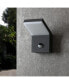 18W Outdoor Wall Sconce with Motion Sensor and 50,000hr Lifespan