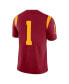 Women's #1 Cardinal USC Trojans Performance Game Jersey