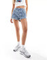 Aape by A Bathing Ape denim shorts in blue