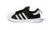 TD婴童 adidas originals Superstar 360 舒适耐磨 低帮板鞋 黑白