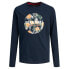 Фото #1 товара JACK & JONES Chill Shape long sleeve T-shirt