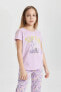 Kız Çocuk Looney Tunes Kısa Kollu Pijama Takımı C1964A824SP