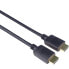 Фото #3 товара PremiumCord 4K High Speed HDMI 2.0b Cable 0.5 m M/M 18 Gbps with Ethernet, Compatible with Video 4K @ 60Hz UHD 2160p, 3D - Gold-Plated Connectors, Cotton Coating, 0.5 m