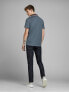 Фото #4 товара Men´s polo T-shirt JEPAULOS POLO SS NOOS Denim Blue SLIM FIT