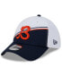 Фото #2 товара Men's White, Navy Chicago Bears 2023 Sideline 39THIRTY Flex Hat