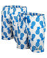 ფოტო #1 პროდუქტის Men's White, Blue UCLA Bruins Pineapple Swim Shorts