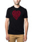 Фото #1 товара Men's Premium Blend Word Art Crazy Little Thing Called Love T-shirt