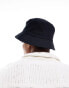 ASOS DESIGN bucket hat in black