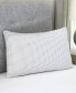Фото #1 товара Gel-Infused Memory Foam Cluster Pillow with Charcoal Infused Cover, Jumbo