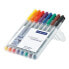 STAEDTLER Lumocolor 315 - Silver - Polypropylene (PP) - Black - Blue - Brown - Green - Orange - Purple - Red - Yellow - 1 mm - 8 pc(s)