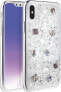 Uniq UNIQ etui Lumence Clear iPhone Xs Max srebrny/Perivvinkle silver