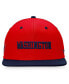 Фото #3 товара Men's Red, Navy Washington Capitals Heritage City Two-Tone Snapback Hat