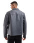 ASOS DESIGN faux leather harrington jacket in grey grau, L - Chest 42 - фото #4