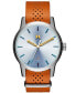 Men's Classic II Quartz Tan Leather Watch 44mm