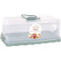 Фото #1 товара QLUX Rectangular Lunch Box 34x17x14 cm Butterfly