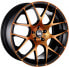 RH Alurad NBU Race color polished - orange 9.5x19 ET45 - LK5/112 ML72.6