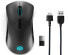 Фото #3 товара Lenovo Legion M600 Wireless Gaming - Ambidextrous - Optical - RF Wireless + Bluetooth + USB Type-A - 16000 DPI - 1 ms - Black