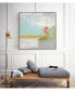 30" x 30" Coastal Quadrant II Art Block Framed Canvas