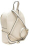 Dámský kožený batoh CF1778 Beige