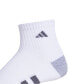 Men's 3-pk. Cushioned Quarter Logo Socks