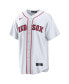 ფოტო #2 პროდუქტის Men's Ceddanne Rafaela White Boston Red Sox Home Replica Jersey