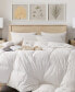 Фото #1 товара 400 Thread Count Pure Cotton Shell Luxurious Down Alternative Comforter, Full/Queen