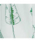 ფოტო #4 პროდუქტის Women's Green-and-White Palm Leaf Collared V-Neck Cover-Up