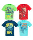 Фото #1 товара Toddler Boys Dinosaur T-Rex 4 Pack T-Shirts to