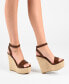 ფოტო #6 პროდუქტის Women's Andiah Platform Wedge Sandals