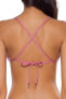 Фото #2 товара Soluna Swim Women's 246305 Sun Beam Halter Bikini Top Swimwear Mulberry Size D