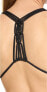 LSpace 262234 Women's Knotty Bikini Top Swimwear Black Size Small