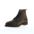 Фото #4 товара Bruno Magli Gleason BM1GLNO1 Mens Brown Suede Lace Up Casual Dress Boots