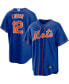 Фото #1 товара Футболка Nike мужская Фрэнсиско Линдор Royal New York Mets Alternate Replica Player Jersey