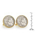 ფოტო #2 პროდუქტის 1800's Silver Barber Dime Rope Bezel Coin Cuff Links