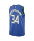 Фото #2 товара Men's and Women's Giannis Antetokounmpo Milwaukee Bucks Swingman Jersey