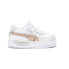 Puma Cali Dream Animal Print Snake Lace Up Toddler Girls White Sneakers Casual