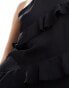 Фото #8 товара Pretty Lavish Katy ruffle midaxi dress in black