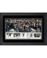 Фото #1 товара Los Angeles Kings 2014 Stanley Cup Champions Framed Panoramic with Piece of Game-Used Puck-Limited Edition of 500