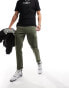 Фото #8 товара New Look cuffed cargo in dark khaki