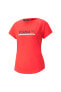 Фото #8 товара Bisiklet Yaka Baskılı Kırmızı Kadın T-shirt 52083334 Run Logo Ss Tee