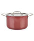 Фото #1 товара Fusiontec Natural Ceramic with Steel Core 7 Qt. Stockpot with Lid