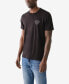 Фото #6 товара Men's Short Sleeve Puff Ladder Tee