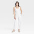 Фото #1 товара Women's Maxi Jumpsuit - A New Day White S