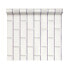 Tapete 3D Wallpaper Subway Tiles