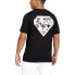 Фото #2 товара Puma Classics Forever Diamond Small Logo Crew Neck Short Sleeve T-Shirt Mens Siz