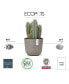 Фото #3 товара Eco pots Oslo Durable Indoor and Outdoor Planter, 6in